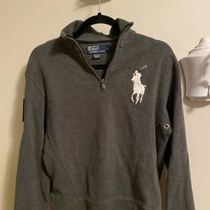Big horse polo quarter zip